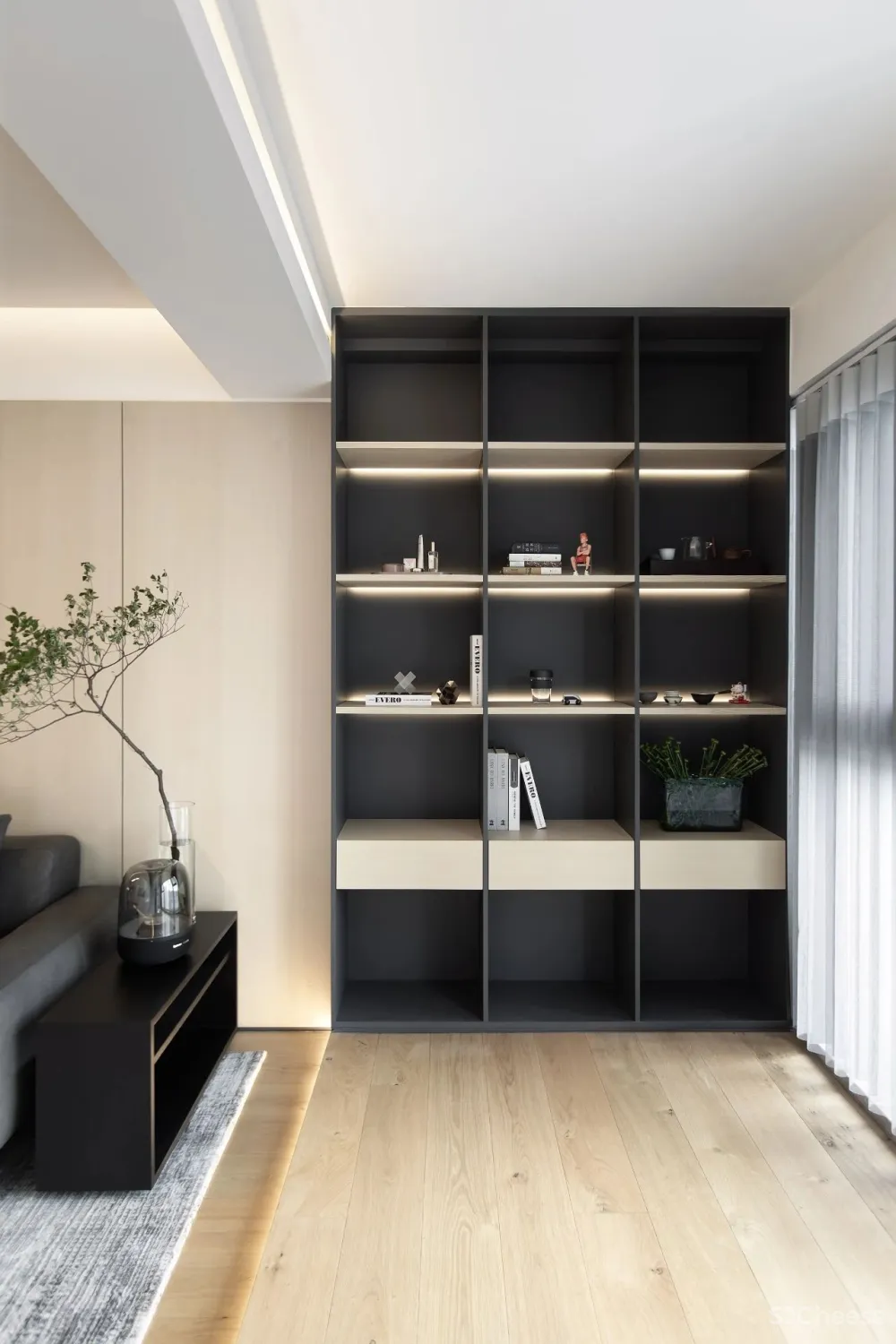 无主灯 白，释放空间灵活性 HNTN鸿泰设计