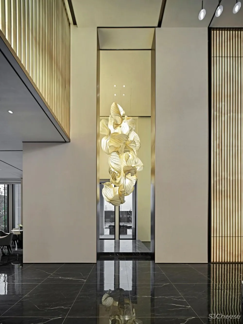 EH DESIGN 空间 月华流照萧然城 —— 金地·滨与城营销中心