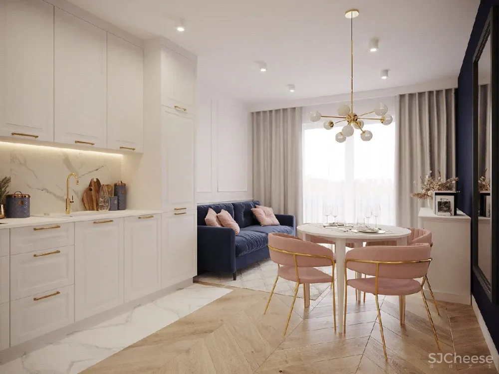 Color Visual梦幻蓝粉设计