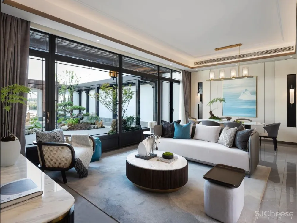 众睦设计丨合院:当代与东方的美学交织