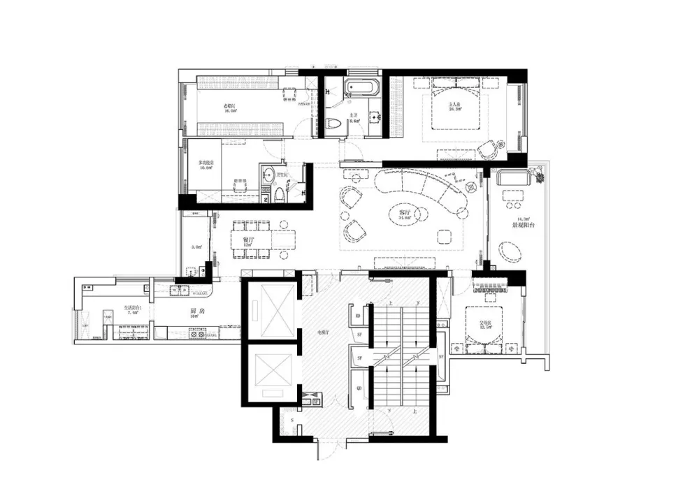 188 ㎡“细节控”的家，这才是95后真正向往的生活！