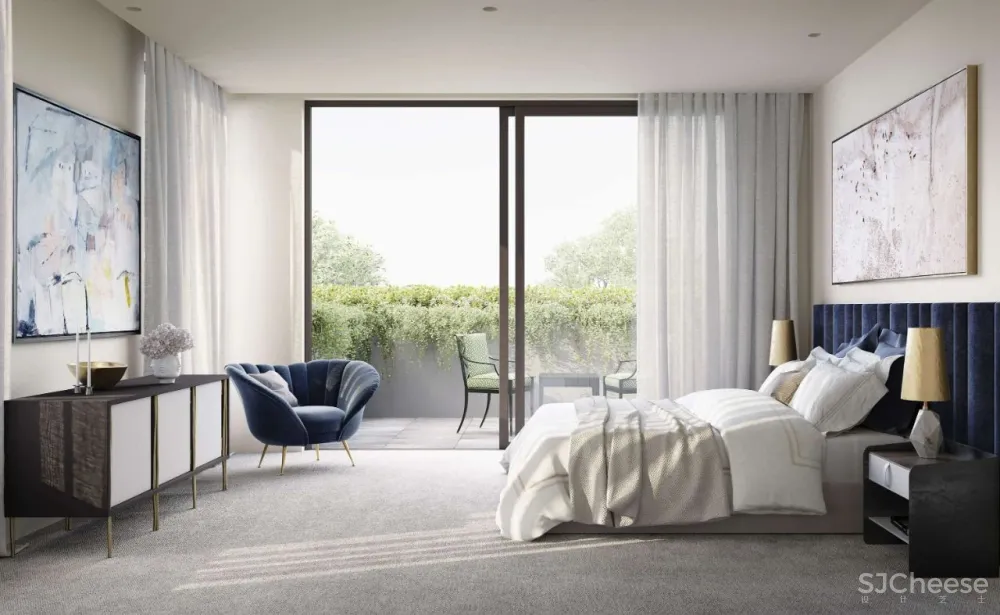 他做的公寓楼看起来像别墅,10套大平层户型还不一样,干净有格调的简约风太美了!