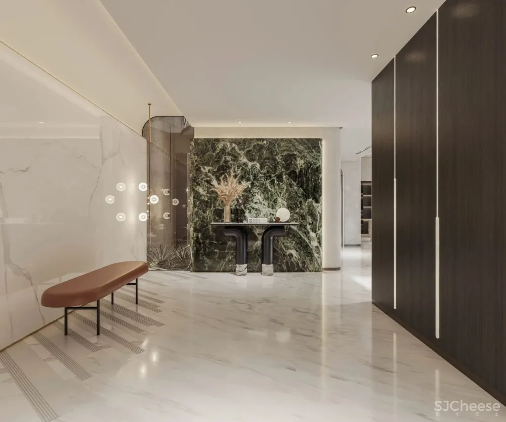 茧界设计.冷晨辉 「桃花源」550平私宅:解构 寂静美学