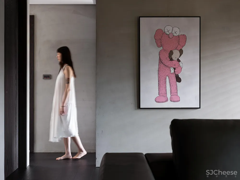 83㎡个性公寓，这样设计才够腔调 王中丞作品