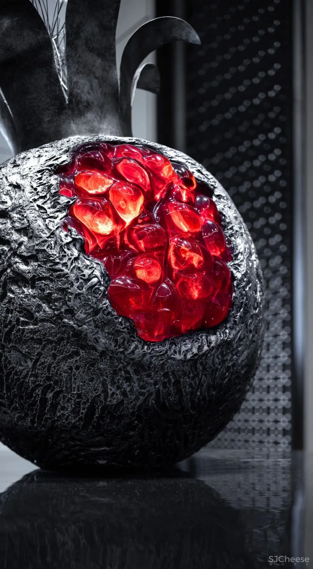 高级黑 中国红,曲直方圆之间的至简至美!