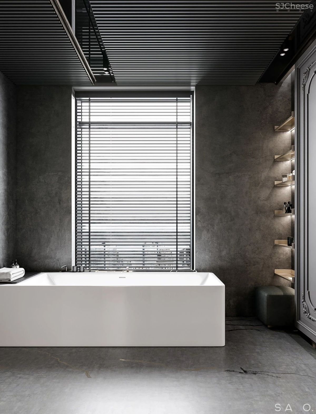 简约线条灰色系,一半是设计,一半是艺术