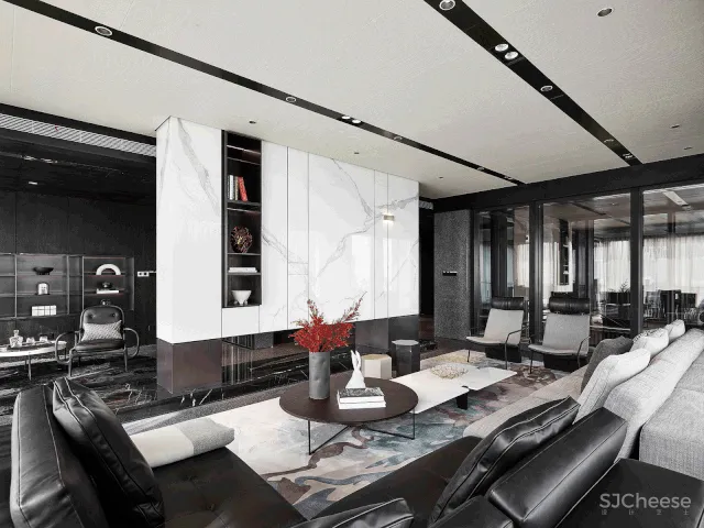 李玮珉新作 成都最顶级豪宅「华商.交子公馆」四套样板间设计