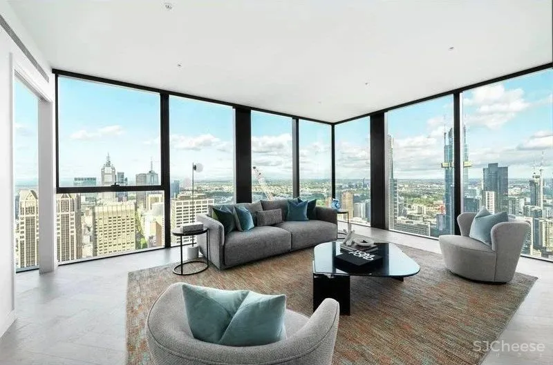 仅 11.5 米宽的「超薄款」高层公寓,奢华的顶层套房竟是简约范儿