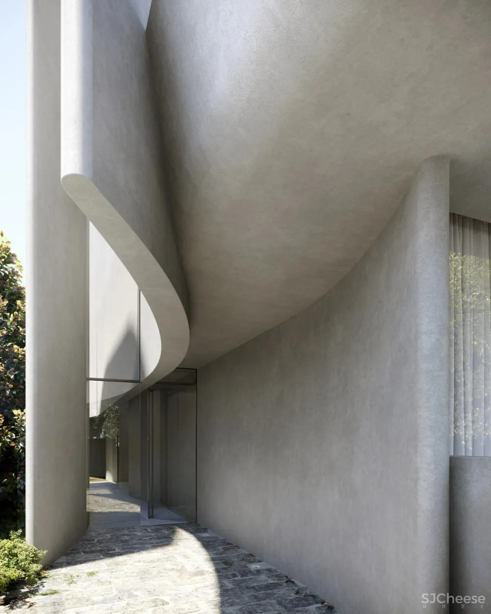 他做的公寓楼看起来像别墅,10套大平层户型还不一样,干净有格调的简约风太美了!