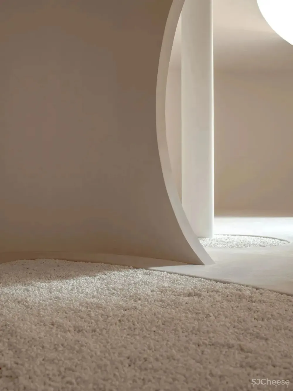 流线的自然永恒 婚纱高定艺术空间 尔我空间设计