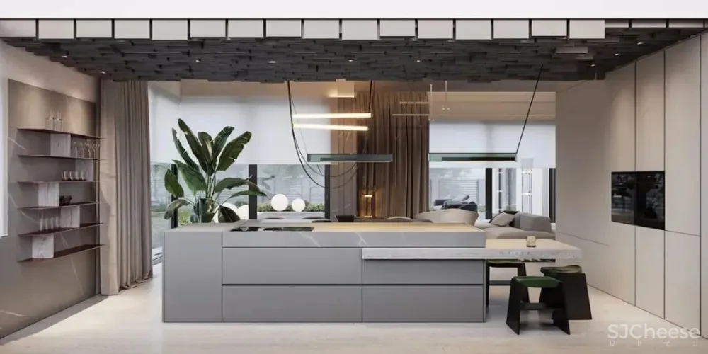 196㎡公寓效果堪比400㎡ 别墅，真是忍不住要发S卡！