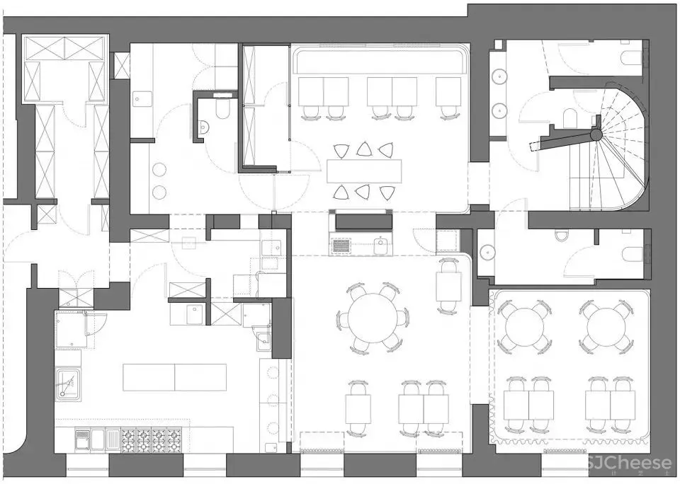 BUCK.STUDIO - 波兰opasly tom当代餐厅！