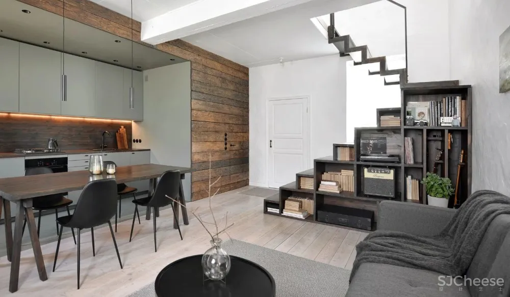 INT2新作 69㎡复式小宅,超强的手工制作!