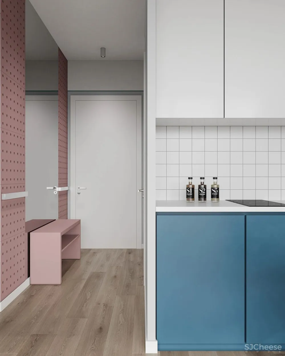 Color Visual梦幻蓝粉设计