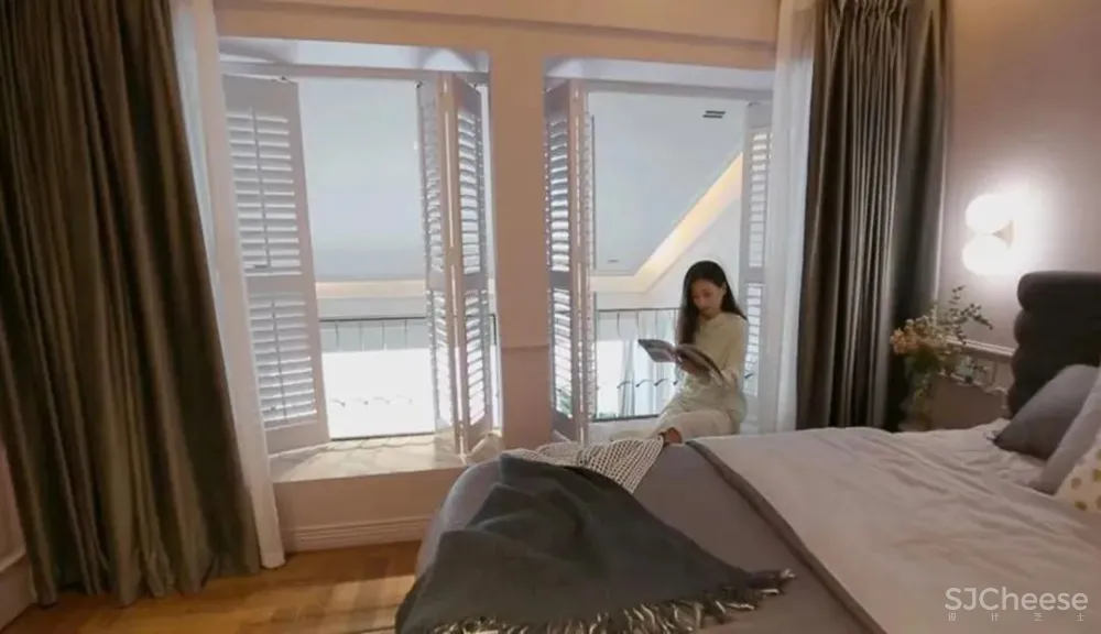 175㎡“职住一体”的家,旋转楼梯融入法式风情,装出大宅气度 吾隅设计