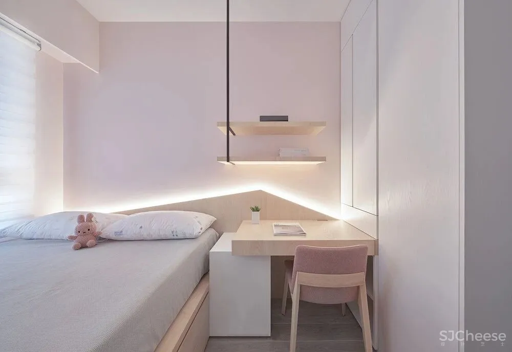 49㎡三口之家,这样设计超级显大!