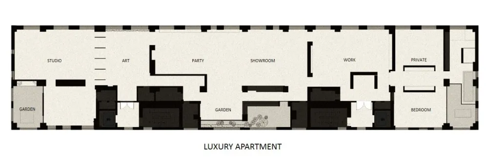 LSD.葛亚曦新作 北京「中粮京西祥云·云域」 复合功能空间的演变