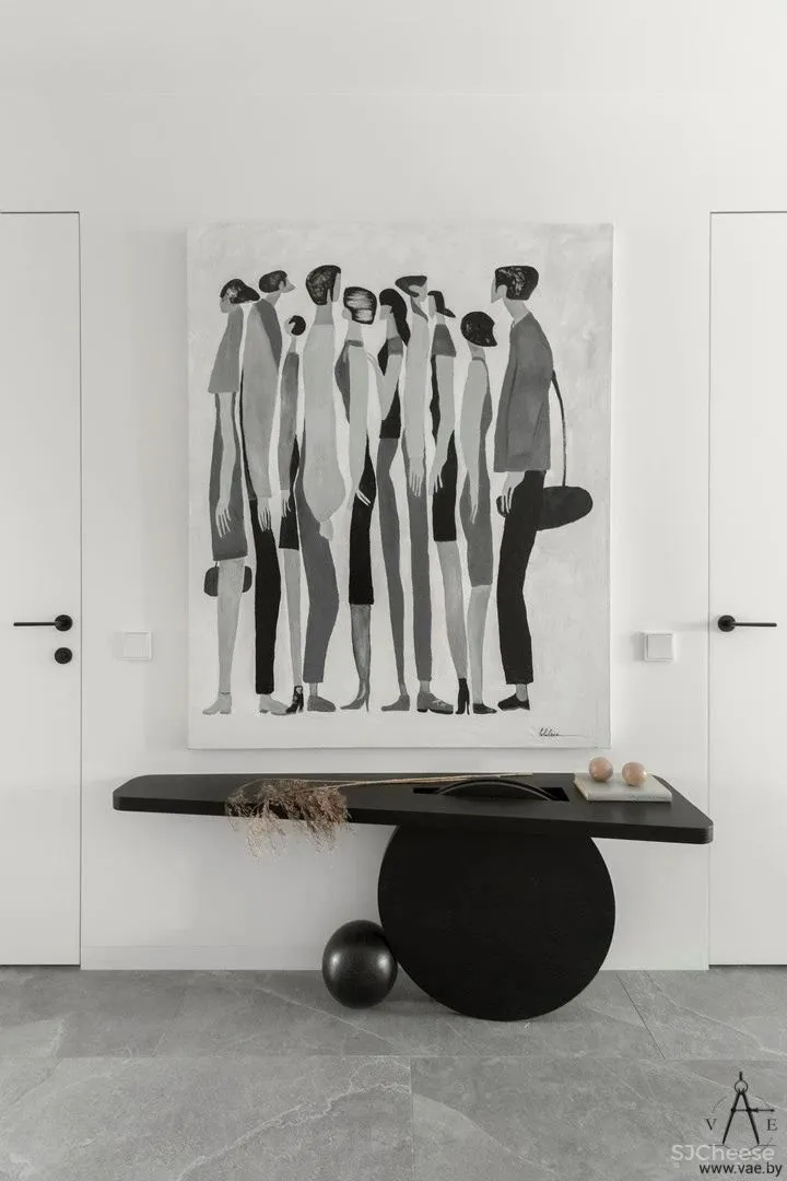 70㎡简约私宅,精简凝练!