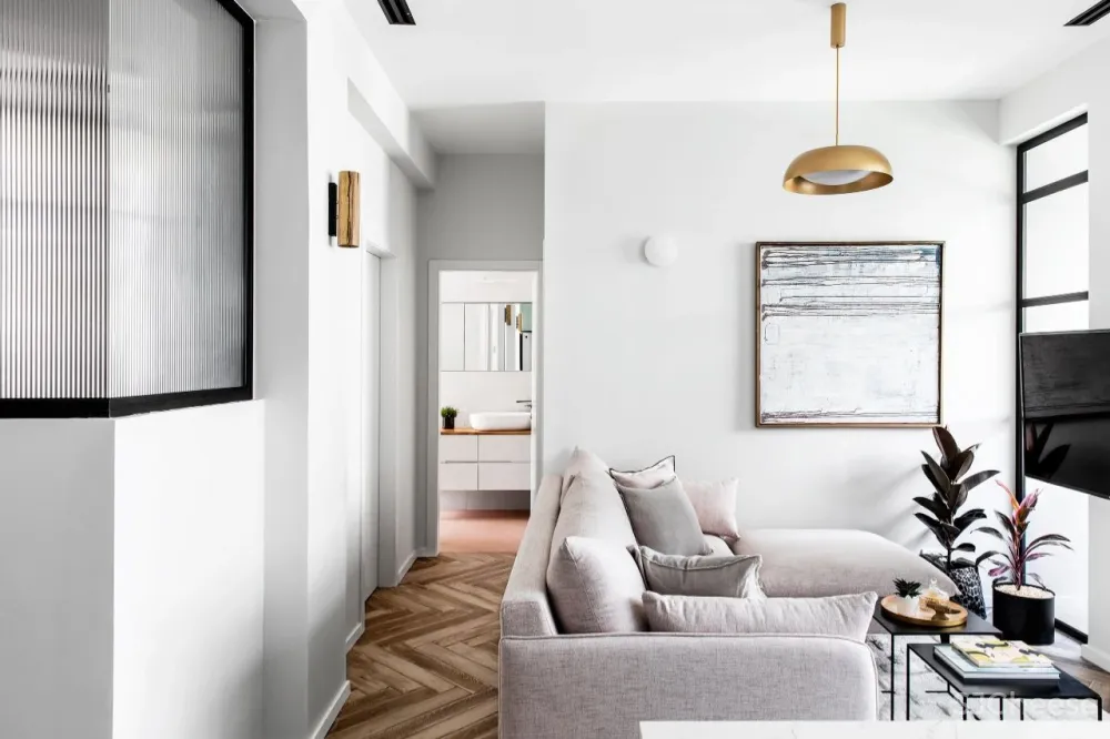 一间被人遗忘的包豪斯式公寓重获新生