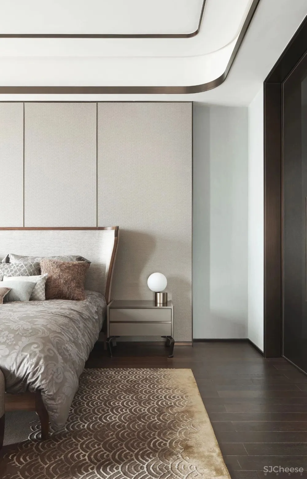 朱周空间设计丨重庆来福士:350米云端豪宅样板间设计!