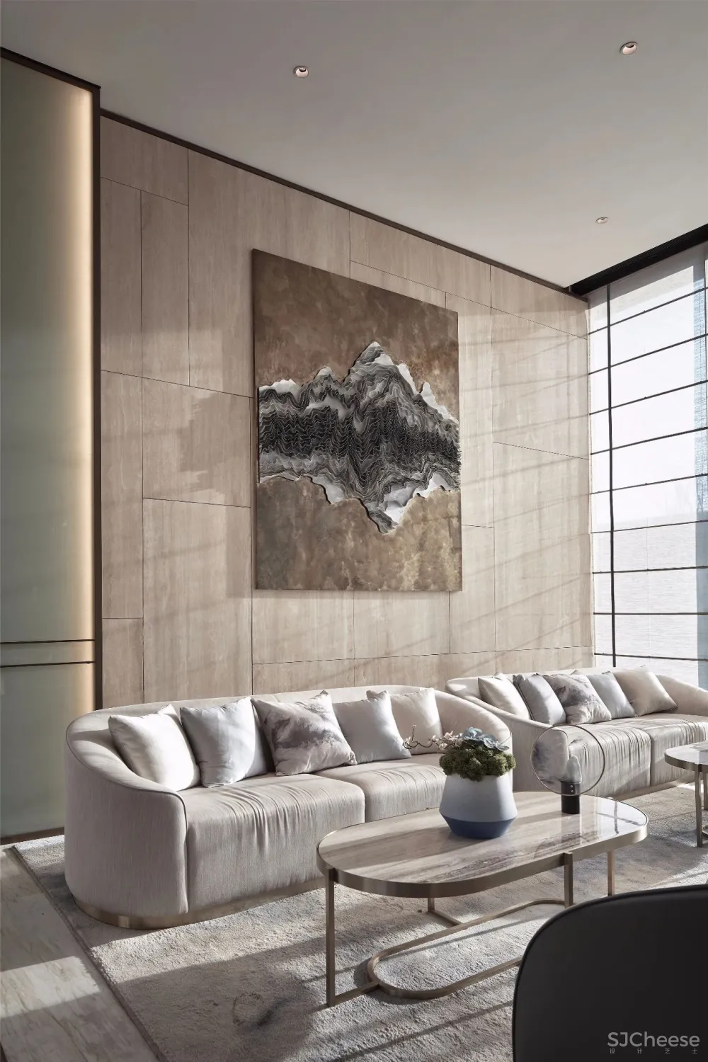 凌子达新作 山水相依,游园惊梦