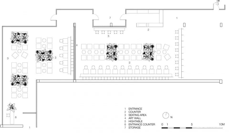 保持平衡与开放精神 上海西岸艺术咖啡厅-休息室