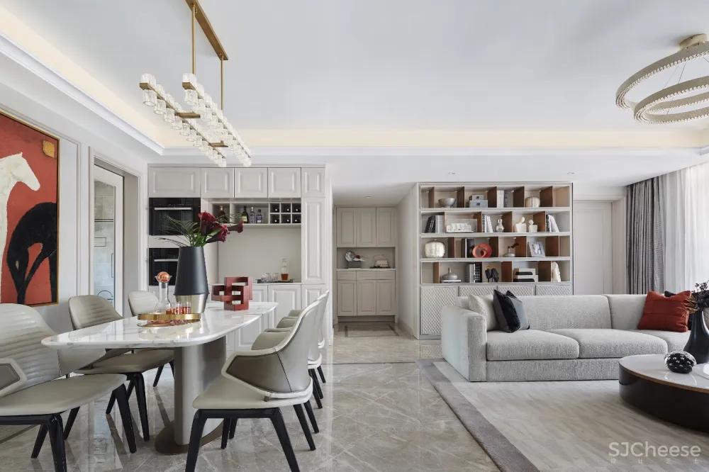 GNU新作 | 西宁万科-时代都会C户型 :意式简奢,简而不失其华(II)