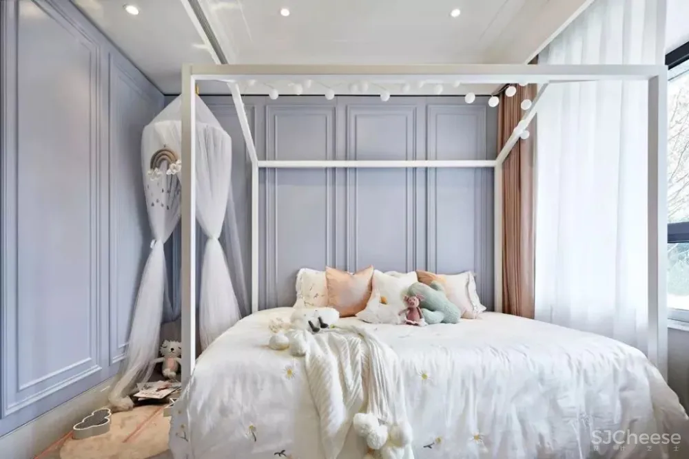 满满的设计亮点!319㎡样板间,全是知识点