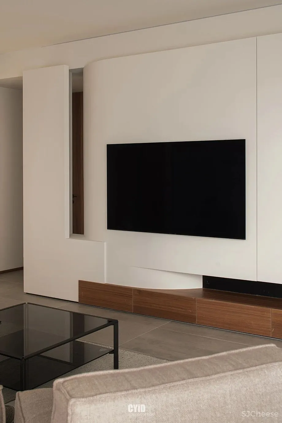 留白与弧度，赋予空间满分张力 辰佑设计