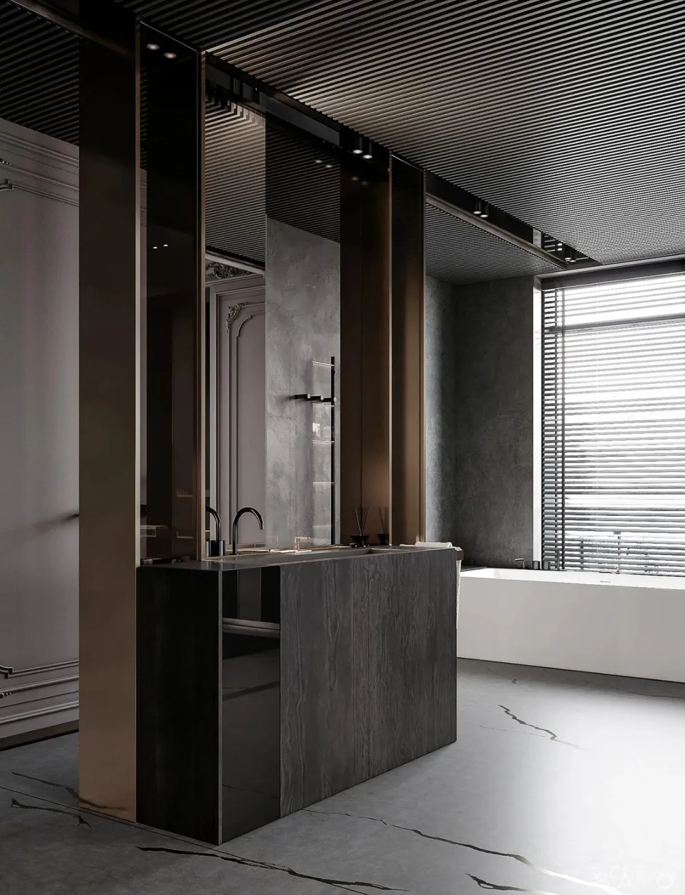 简约线条灰色系,一半是设计,一半是艺术