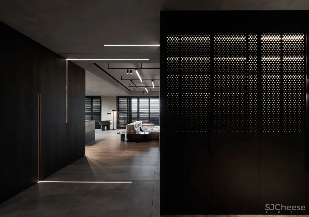 105㎡冷酷黑私宅,年轻人大胆追求前卫之家! 新澄设计