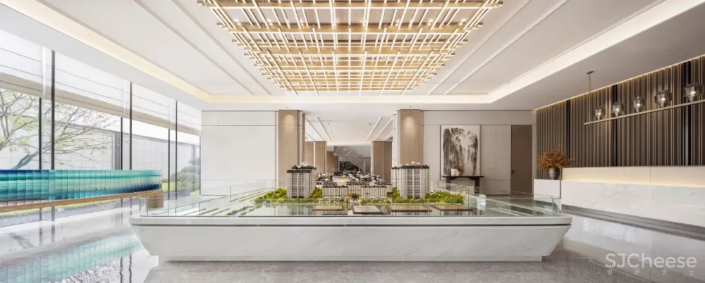 飞视新作 叠霜弄影,振玉临霞 —— 新城盐城金越府展示中心