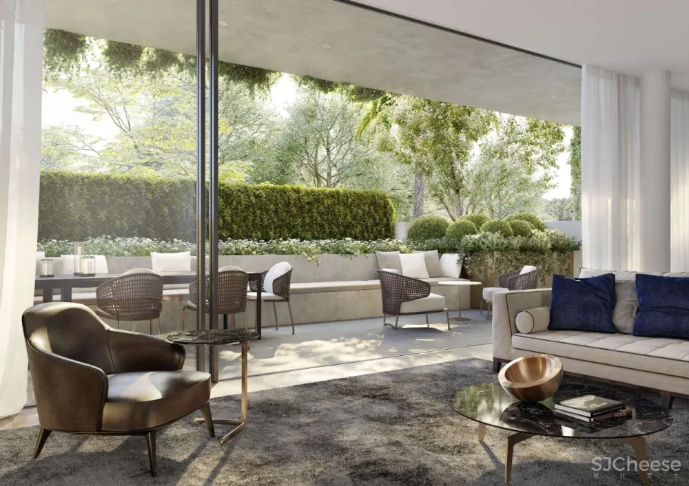 他做的公寓楼看起来像别墅,10套大平层户型还不一样,干净有格调的简约风太美了!