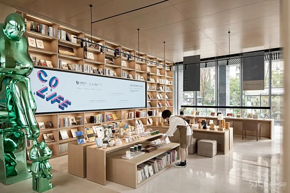 壹方设计 杭州万科CO Life美食图书馆,从场景到场所的创新