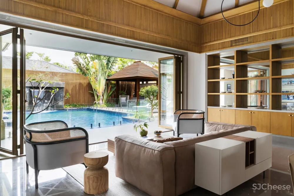 700㎡度假私宅,满满三亚阳光收进家