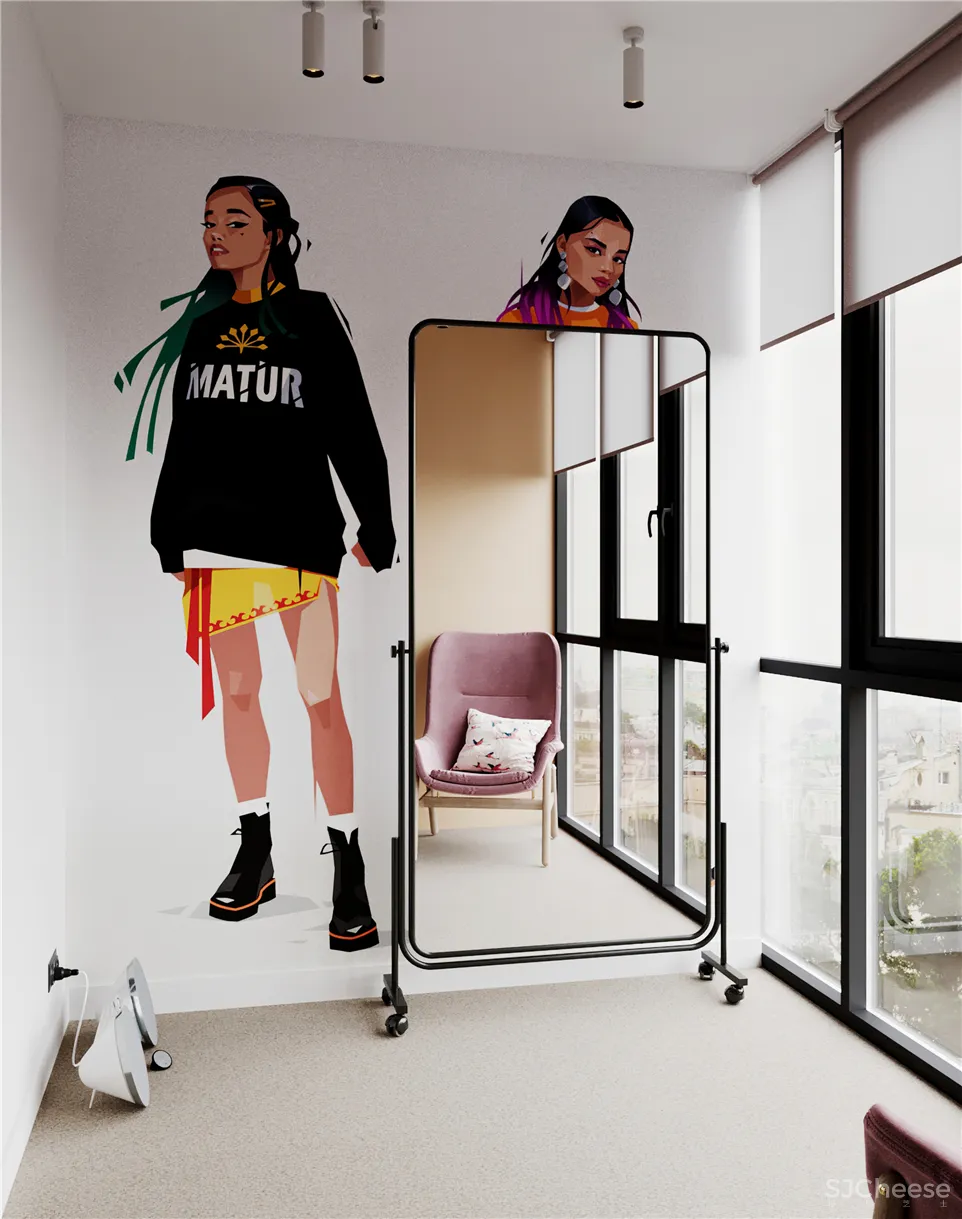 114㎡两居室,量身定制的家具颜值高又实用