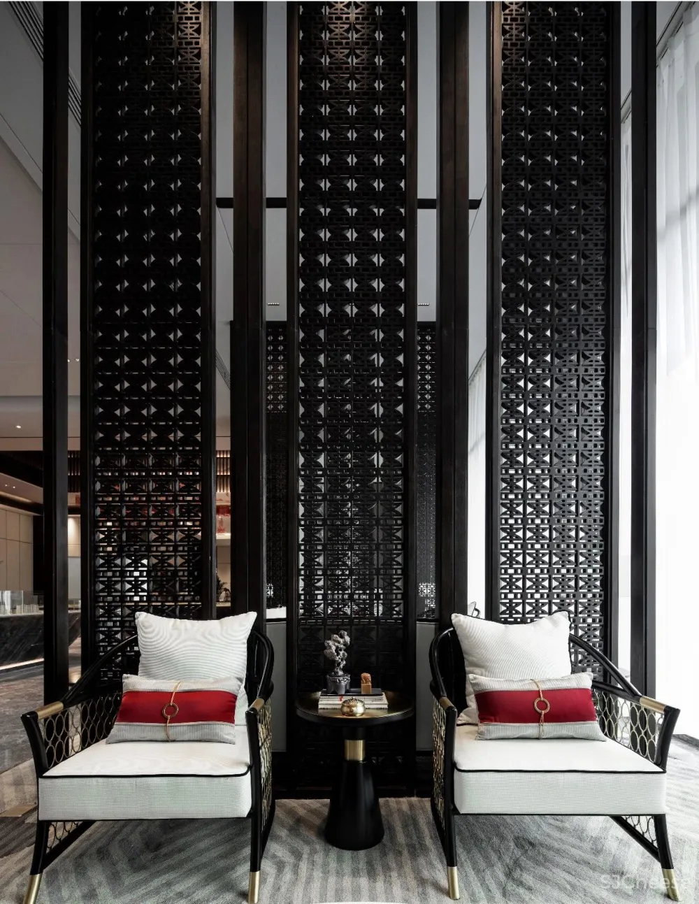 高级黑 中国红,曲直方圆之间的至简至美!