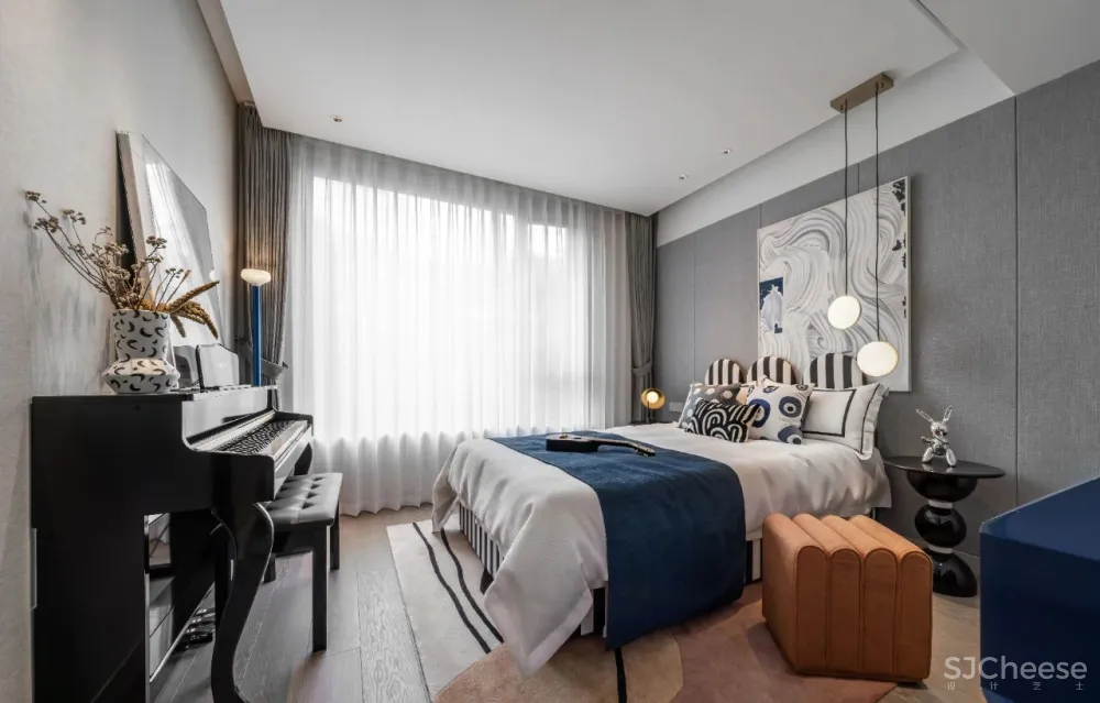 李益中新作 浙江金华「中天·云望」550平联排别墅样板间