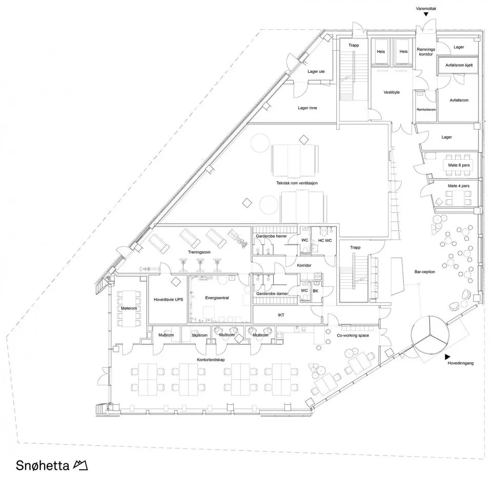 新作 未来办公空间的可持续设计范例 Powerhouse Telemark能源大楼 Snøhetta