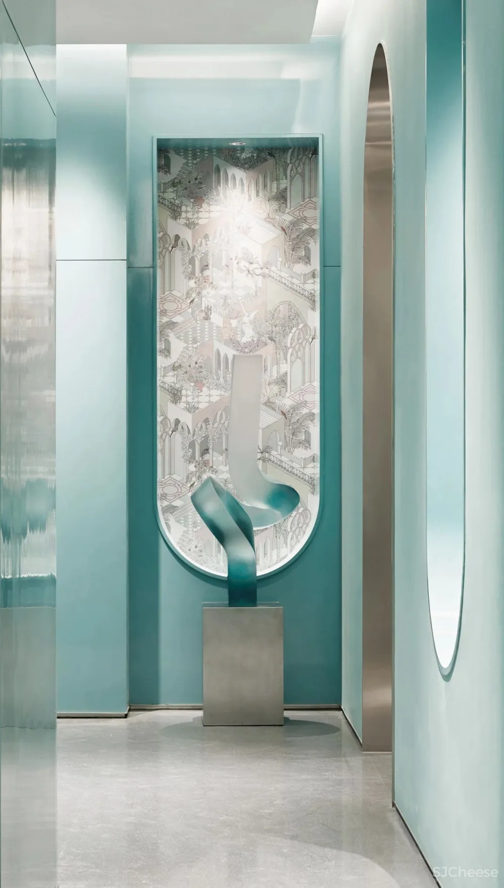 居其美业.戴昆新作 泰州「华润置地中心.悦府」售楼处设计