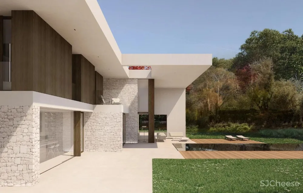 1157m²极简别墅，出繁入简，心境悠远