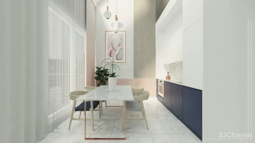 Color Visual梦幻蓝粉设计