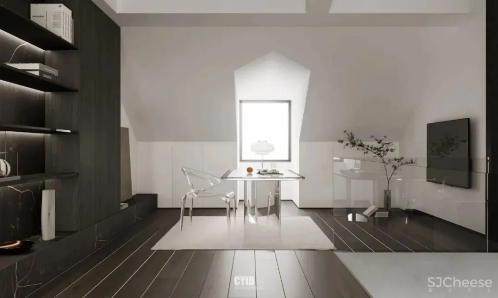 极简白 体块感，优雅现代的艺术大宅