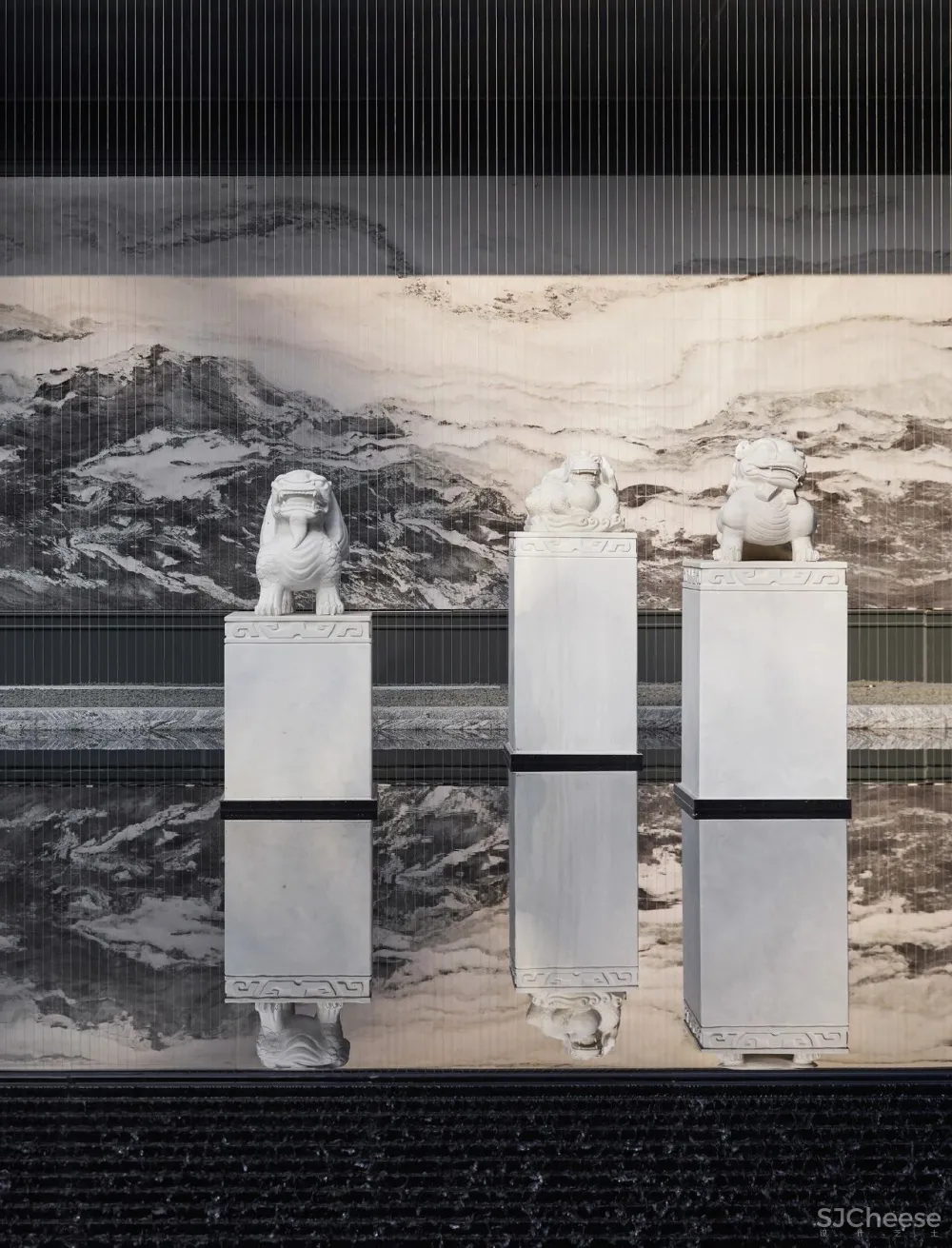 布鲁盟设计丨常州新城璞樾春秋售楼处 :典雅东方,借古开今