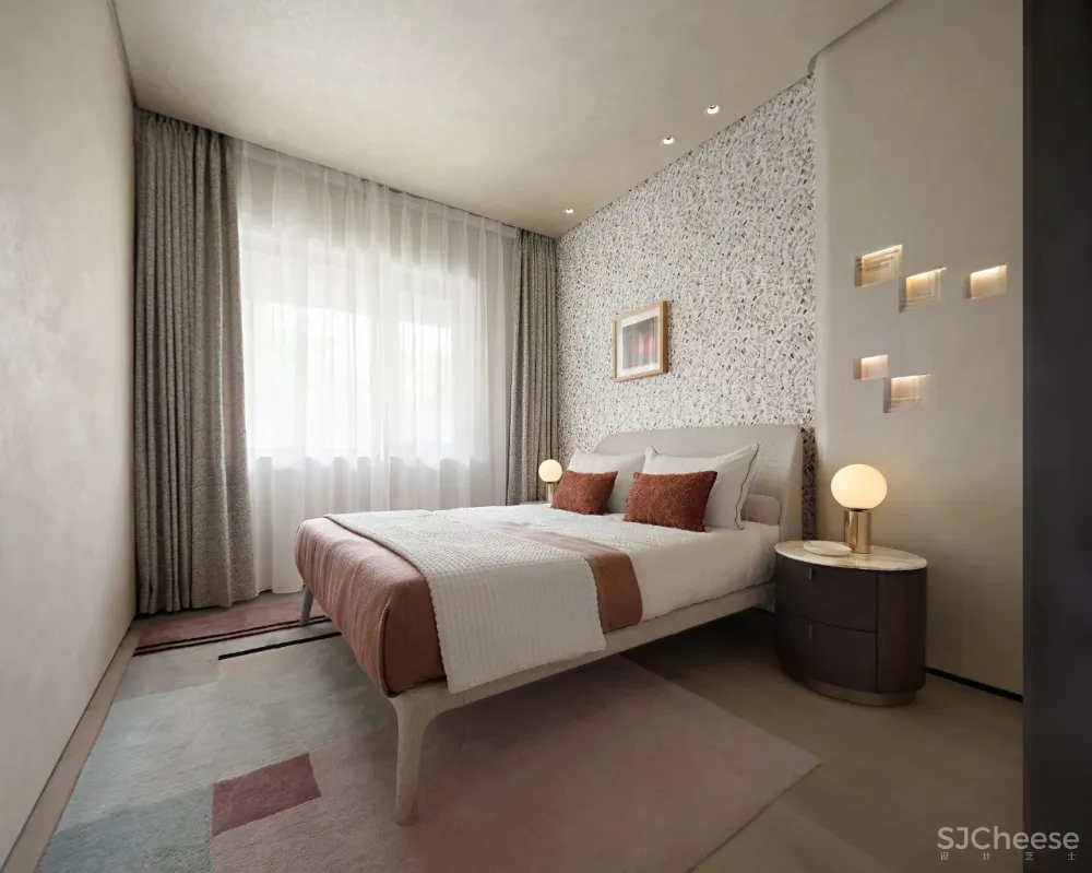 灰调奶咖的半山叠墅，远离喧嚣的质朴大宅！