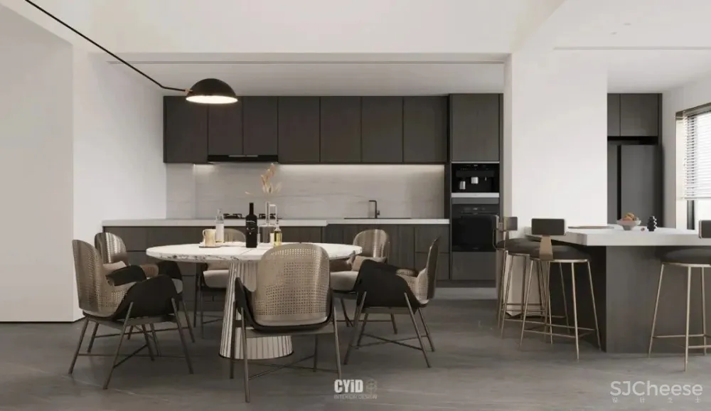 极简白 体块感，优雅现代的艺术大宅