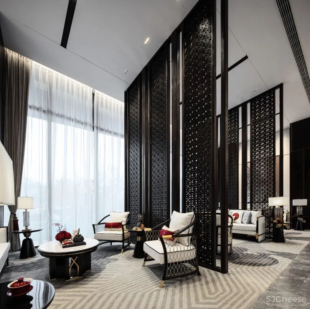 高级黑 中国红,曲直方圆之间的至简至美!