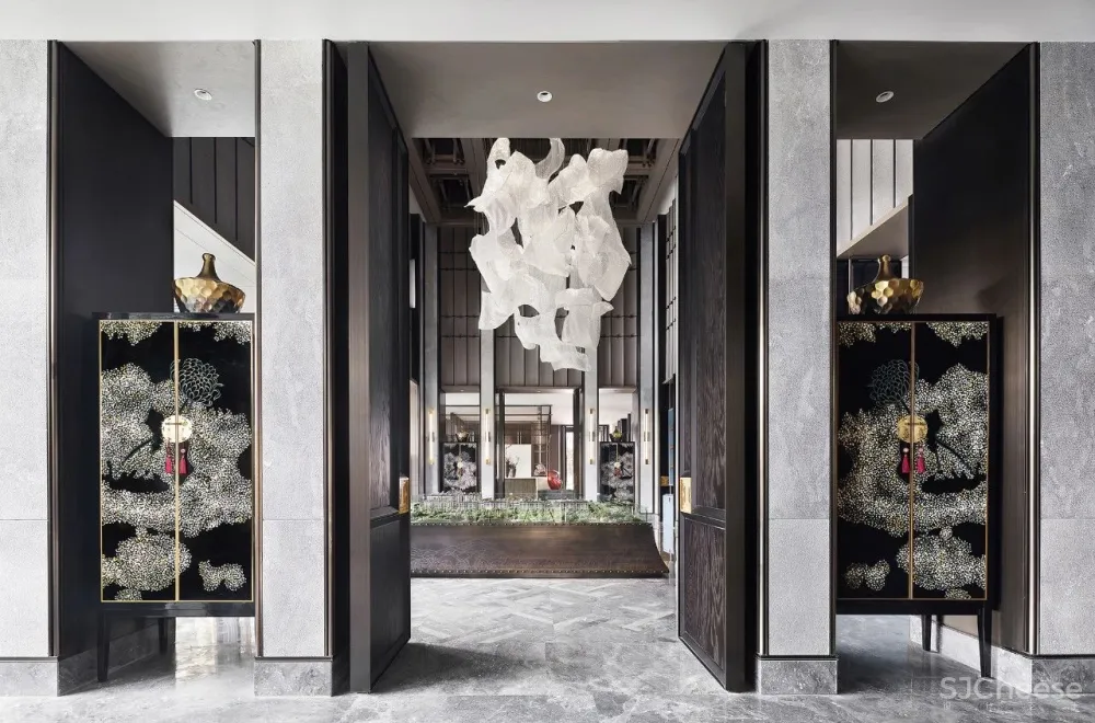 布鲁盟设计丨常州新城璞樾春秋售楼处 :典雅东方,借古开今