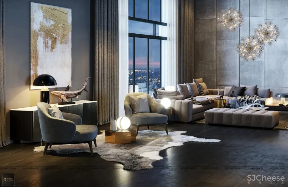 意式极简轻奢设计,优雅!