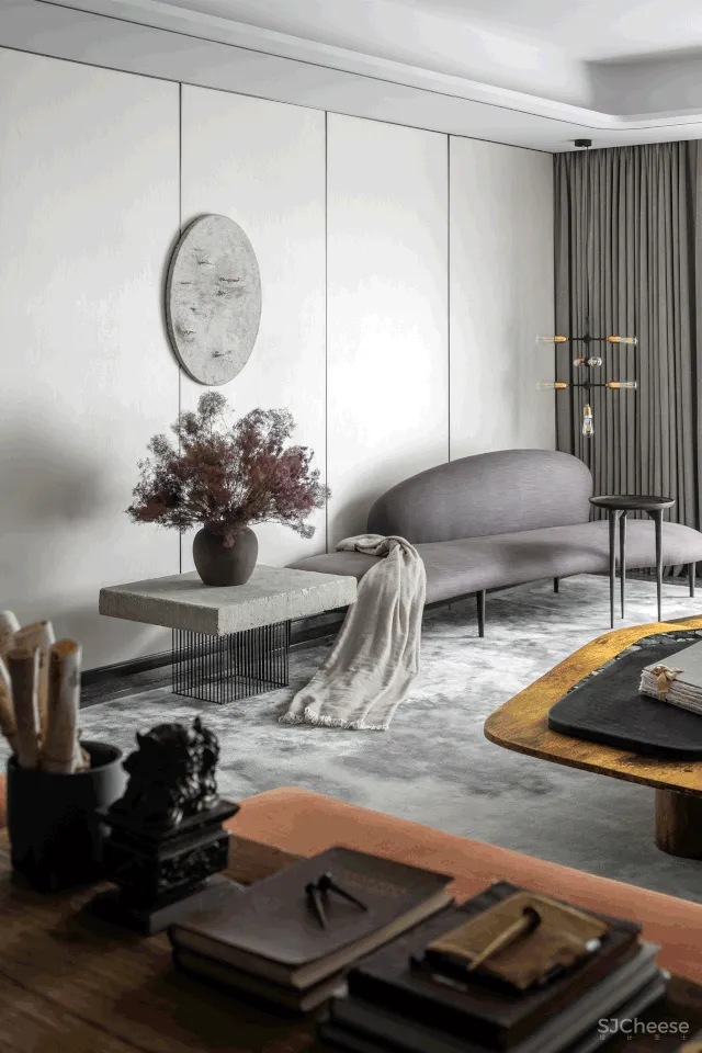 无间.吴滨-HWCD 上海豪宅新地标「瑞安.翠湖天地」大平层效果图和实景照片